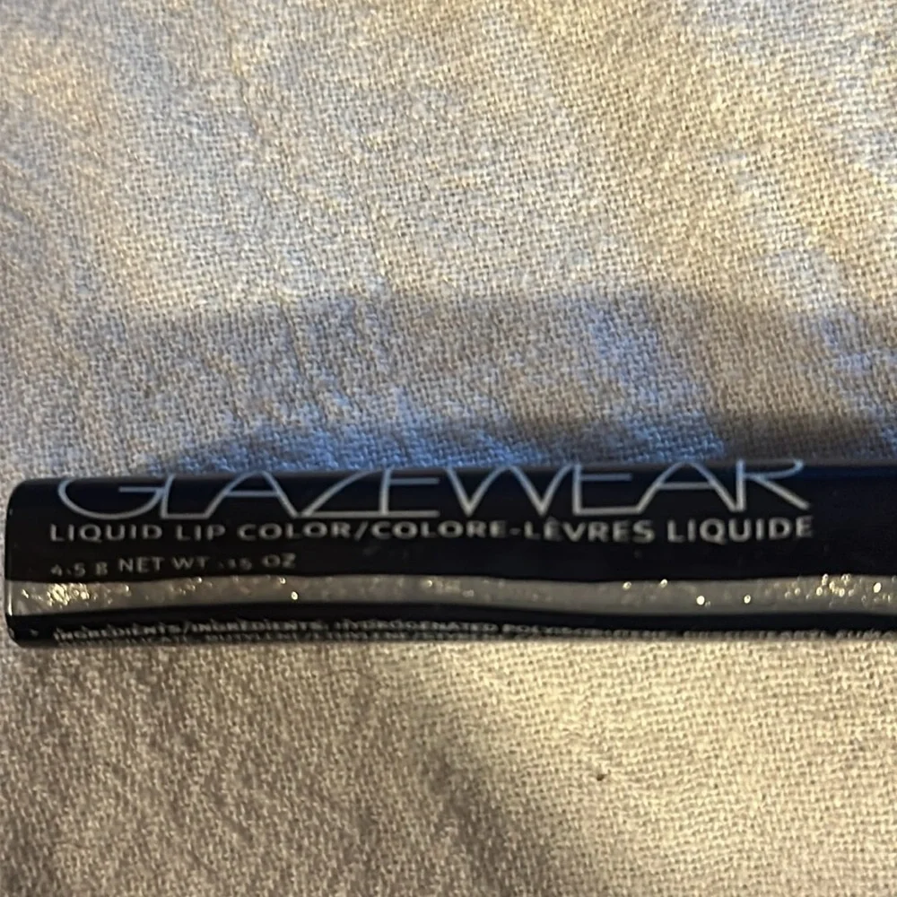 COPY - Avon Glazewear Liquid Lip Color - Silver Glitz .15oz